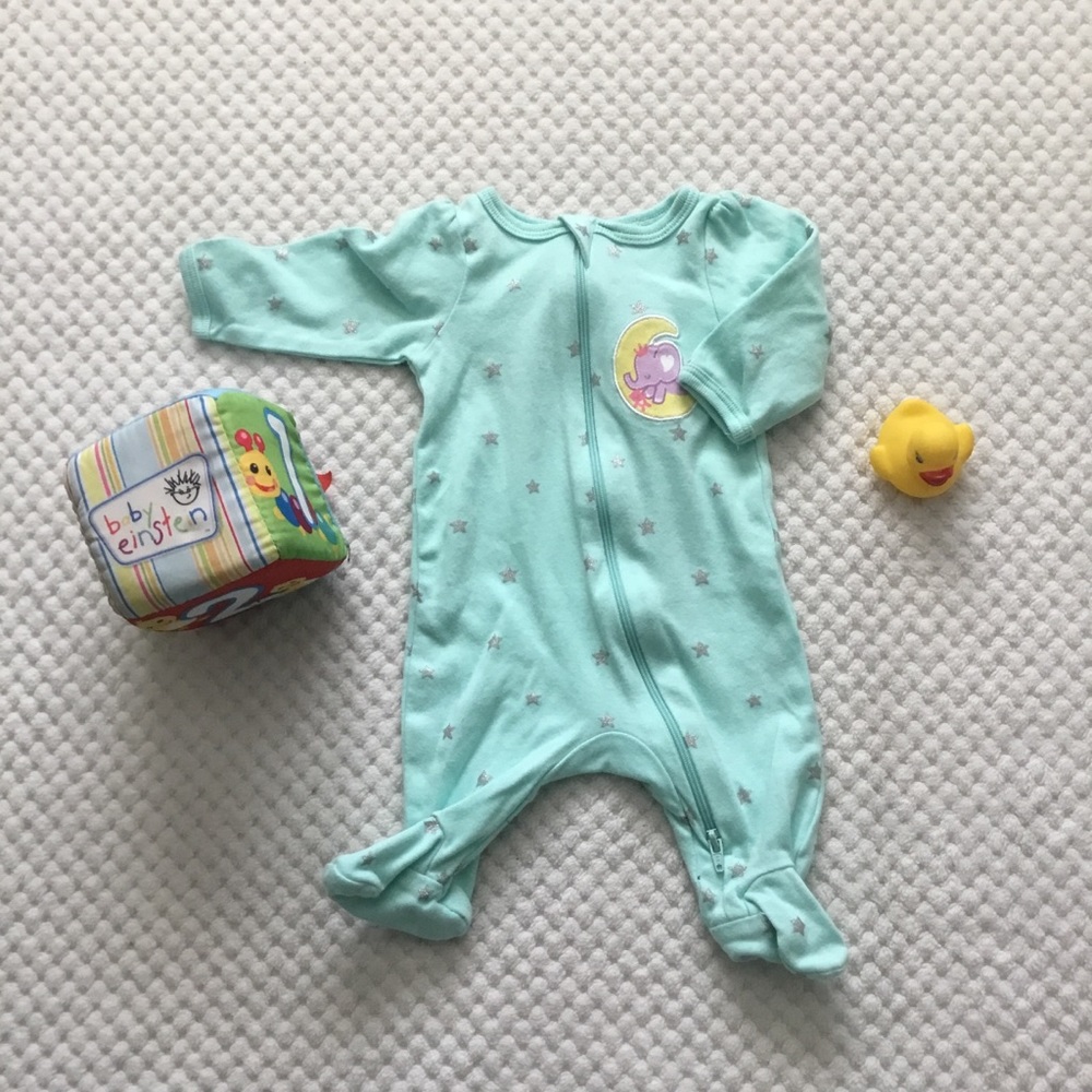 GARANIMALS NEWBORN Stars ONESIES NWOT
